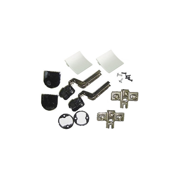 Комплект фурнитуры для одного стекла Для Л.С-3 (Серый)