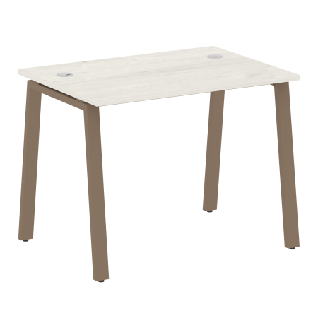 Стол письменный Metal System Style БА.СП-1 1000x720x750 (Дуб Наварра/Мокко металл)