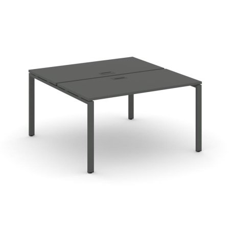 Рабочая станция 2-х сторонняя SN-6P.DRS-001 (980х1232х750) (Антрацит/Металл Антрацит)