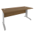 Стол письменный Riva ПЛ.СП-4 1600x720x750 (Орех Гварнери/Металлик)