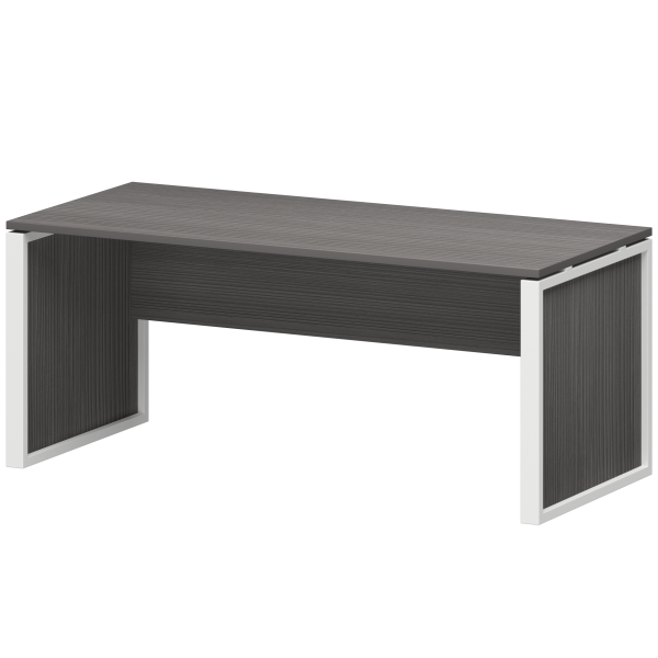 Стол руководителя Аргентум-М НТМ-180 1800x800x750 (Лиственница/Белый)