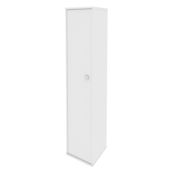 Шкаф высокий узкий, левый Style Л.СУ-1.9Л 412x410x1980 (Белый)