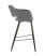 Стул барный Саймон велюр тёмно-серый для сайта (Стул барный Саймон темно-серый)