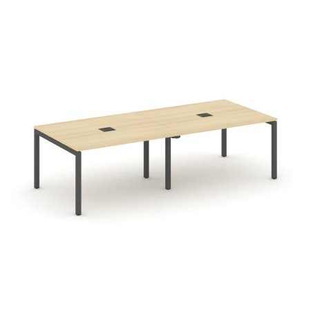 Стол переговорный SN-5P.SPRG-043 (2760х1180х750) (Акация Лорка/Металл Антрацит)