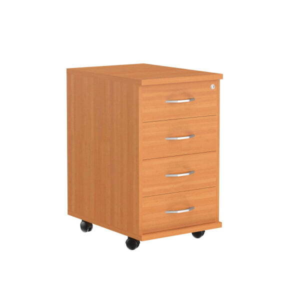 Тумба подкатная 4 ящ. Имаго ТМ-4 412x450x708 (Груша Ароза)