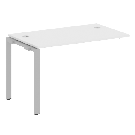 Проходной наборный элемент рабочей станции Metal System Style БП.ПРС-СП-1.2 1200x720x750 (Белый/Серый металл)