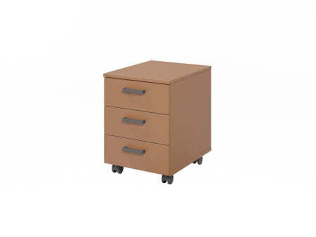 Тумба подкатная L-92 420х526х568 (Карамель Нюд)