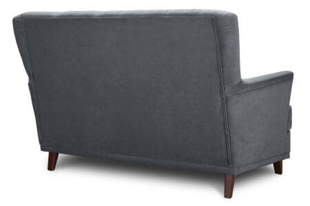 Диван 2-местный Caprize (1620x790x1000) Серый (Серый)