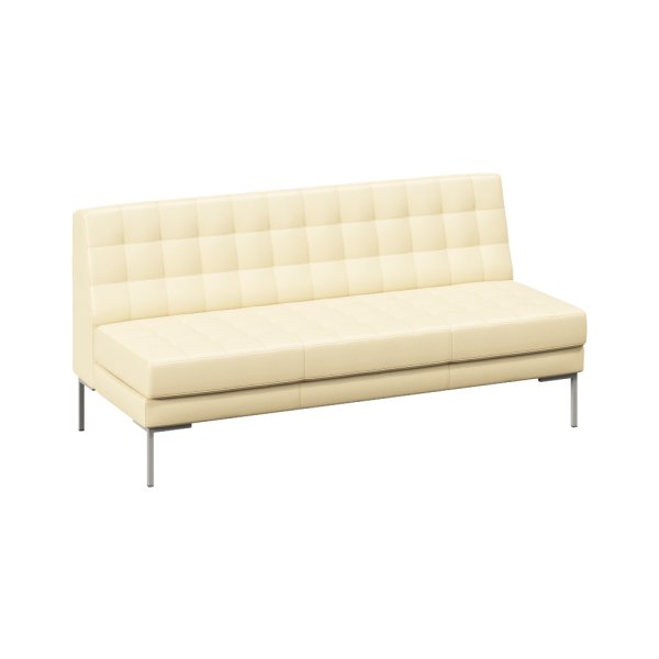 Диван без подлокотников трехместный FR-D-03 (Oregon 11/Металл Серый)