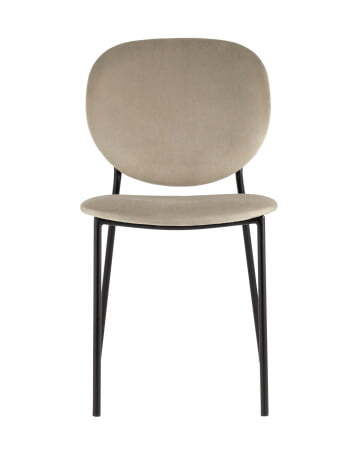 Стул Стенли велюр бежевый (Стул Стенли бежевый)