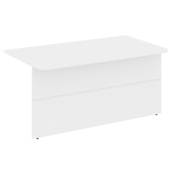 Модуль прямой низкий 1 580 Onix О.R-MP.N-158 1580x900x750 (Белый Бриллиант)