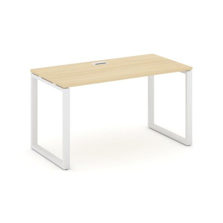 Стол письменный SN-6O.SP-011 (980х700х750) (Акация Лорка/Металл Белый)