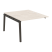 Наборный элемент рабочей станции на деревянных опорах Onix Wood OW.2.NRS-2.7 1180x1475x750 (Тиквуд Светлый/Дуб Темный)