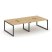 Рабочая станция 2-х сторонняя SN-5O.DRS-042 (2360х1432х750) (Тиквуд Светлый/Металл Антрацит)