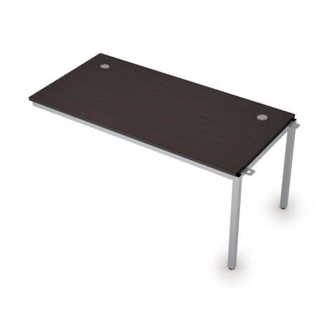 6МБС.184 Линейные бенч-системы, средний модуль (1600x800x750) (Венге/Алюминий матовый)