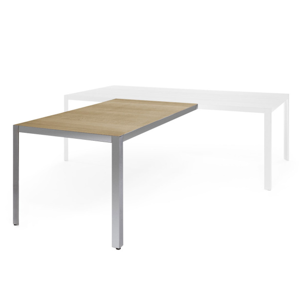 ENZO Брифинг-приставка (Светлый эвкалипт/Хром)