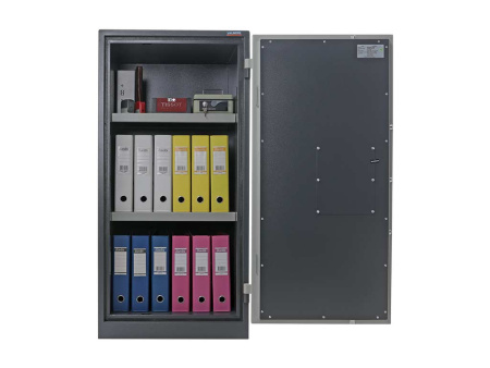 Огнестойкий шкаф VALBERG BM-1260KL (Графит/Светло-серый)