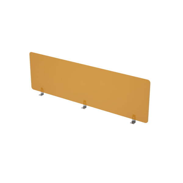 9БР.120.1 Барьер оргстекло, фронтальный (1400x4x400) (Молочный)