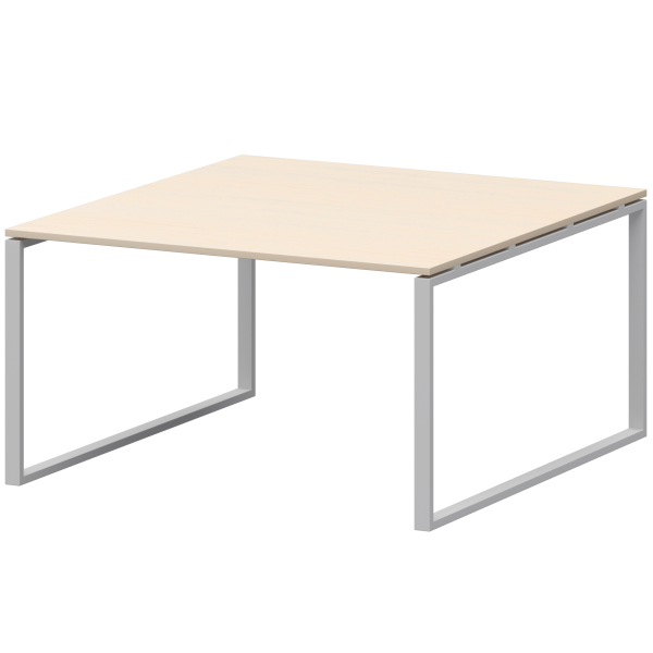 Стол переговорный на металлокаркасе Арго-М АМП.О-002.123 1200x1236x760 (Бук/Белый)