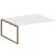 Проходной наборный элемент рабочей станции Metal System Style БО.ПРС-СП-2.5 1800x1475x750 (Дуб Наварра/Серый металл)
