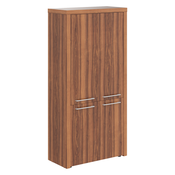 Шкаф с глухими средними и малыми дверьми Zenn ZHC 85.3 984x452x1984 (Орех Даллас)