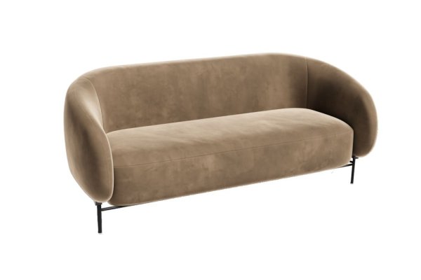 Диван двухместный BLT-2 (Ness 006/Металл Черный)