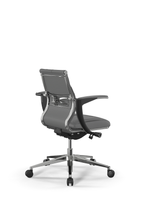 Кресло для руководителя Метта Samurai S4-11U - Infinity /Kc06/Wm06/U1mL-mL(M26.B32.G25.W03) (Серый)