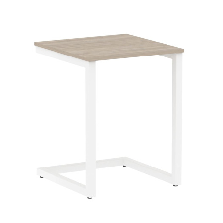Компьютерный стол VR.SP-2-58 580x600x750 (Дуб Аттик/Белый Металл)