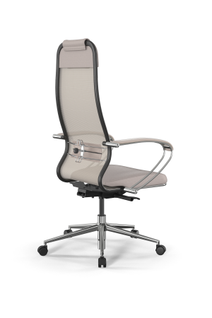 Кресло для руководителя Метта SynchroSit 10 B1-115K - X2+Extra /Um00/Wm12/K1cL(M23.B23.G18.W02) (Светло-бежевый)