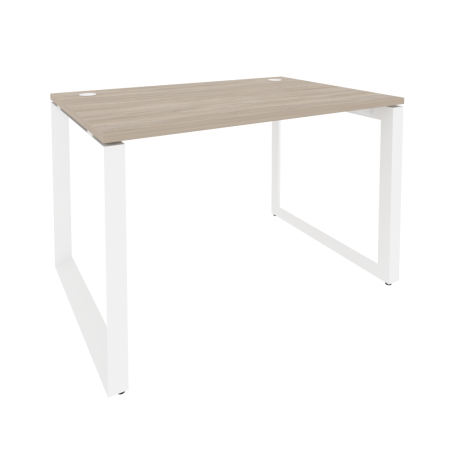 Стол рабочий на О-образном м/к Onix O.MO-SP-2.8 1180x800x750 (Дуб Аттик/Белый Металл)
