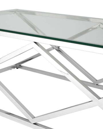 Журнальный стол 120*60 ИНСИГНИЯ серебро (Журнальный стол Инсигния серый)