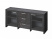 Тумба для документов Festus FI-13-02.G 1804x460x806 (Хромикс Белый/Камень Пьетра Гриджиа черный)