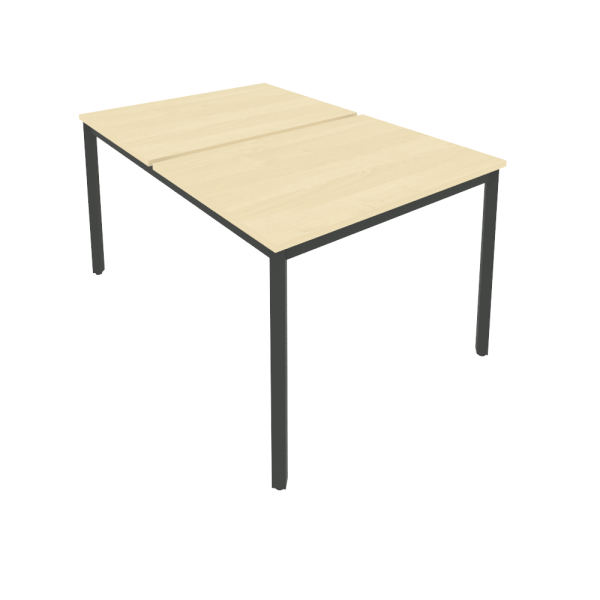 Рабочая станция на металлокаркасе Slim С.СП-3.3 980x1475x750 (Клен/Антрацит металл)