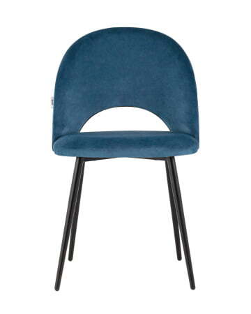 Стул Меган велюр пыльно-синий (Стул Меган синий)