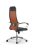 Кресло для руководителя Метта Sit 10 B1-115K - T+Extra /Um00/Wm12/K1cL(M09.B23.G18.W01) (Черный | Оранжевый)