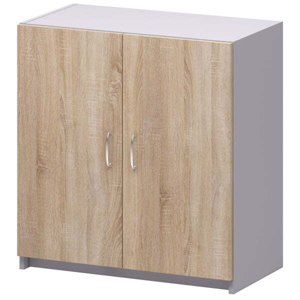 Офисный шкаф Бюджет 2550 716x349x753 (Дуб сонома)