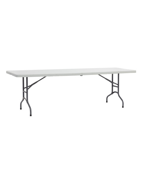 Стол складной чемодан пластиковый Кейт 240 (Стол складной Кейт белый)