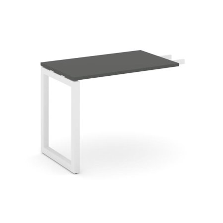 Брифинг-приставка SN-5O.BR-003 (980х600х750) (Антрацит/Металл Белый)