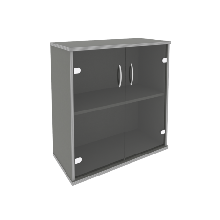 Шкаф Riva А.СТ-3.2 770x365x828 (Венге-Металлик)