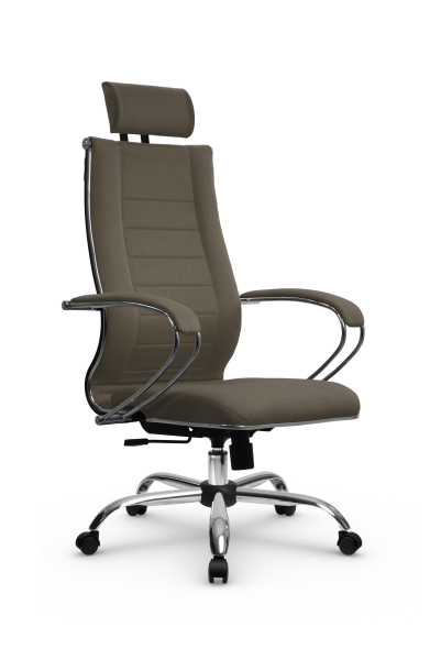 Кресло для руководителя Метта МЕТТА B 2m 34P/подл.127/осн.003 (Коричневый)