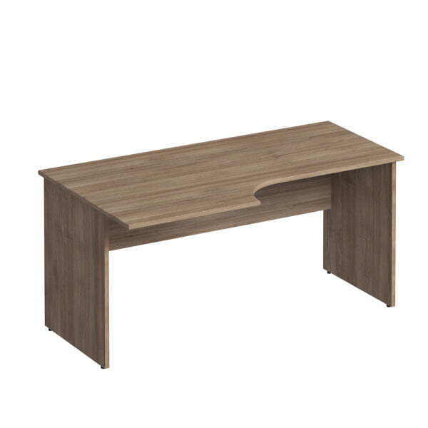 Стол эргономичный левый Комфорт К 133 1600x900x750 (Дуб шамони темный)