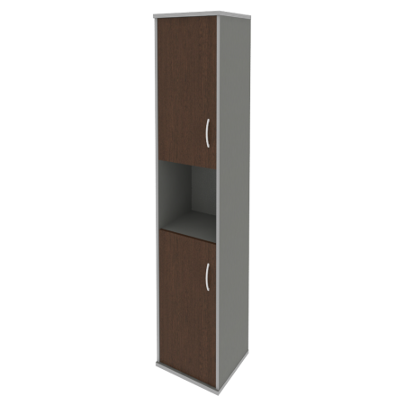 Шкаф Riva А.СУ-1.5 Л 404x365x1980 (Венге-Металлик)