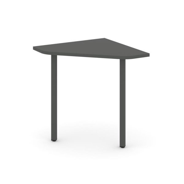 Угловой элемент стола SN-4.USP-001 (600х600х750) (Антрацит/Металл Антрацит)