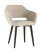 Стул с подлокотниками Саймон велюр бежевый (Стул Саймон бежевый)