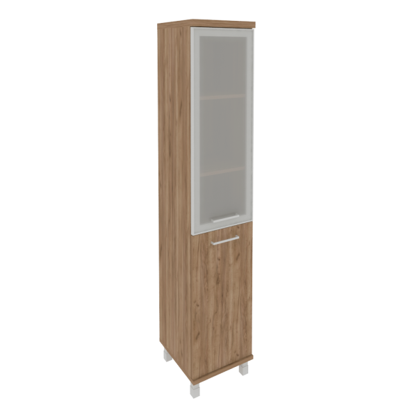 Шкаф First KSU-1.2R Лев 400x430x2060 (Дуб Табак)