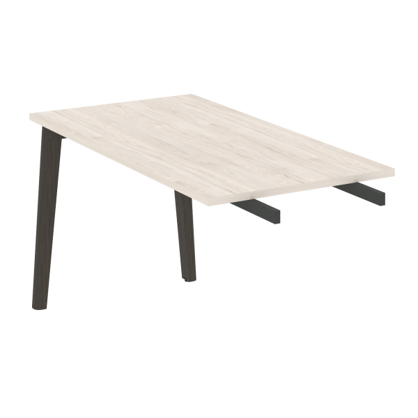 Брифинг-приставка на деревянных опорах Onix Wood Direct OW.BR-13 1180x720x750 (Денвер Светлый/Дуб Темный)