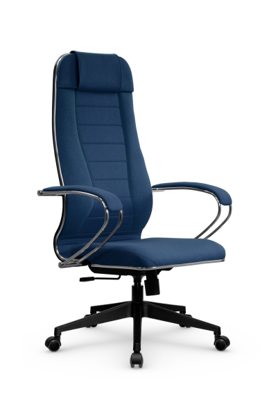 Кресло для руководителя Метта МЕТТА B 1m 32PF/подл.127/осн.002 (Синий)