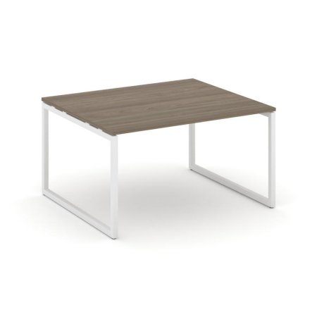 Стол переговорный SN-4O.SPRG-033.3 (1380х1180х750) (Вяз Благородный/Металл Белый)