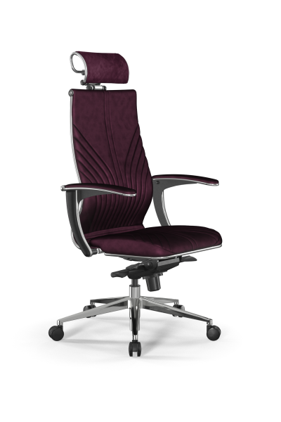 Кресло для руководителя Метта Samurai B2-13U - GoyaLE /Kc31/Wm31/U0mV-mL/H2cV-3D(M06.B32.G11.W03) (Фиолетовый)