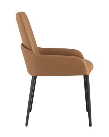 Стул Челси экокожа коричневый (Стул Челси коричневый)